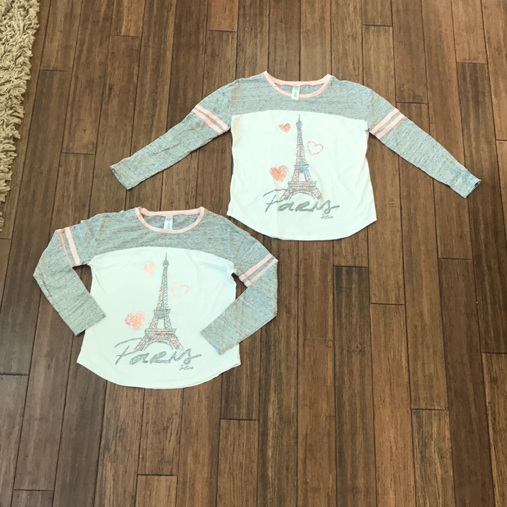 Sparkly justice 2 long sleeves